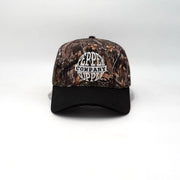 Woodland Camo 'Globe' Snapback